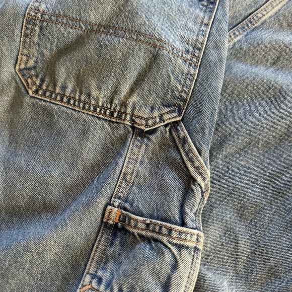 Baggy GAP Classic Blue Wide Leg  carpenter menuisier Jeans. Teen 16 - Picture 9 of 11